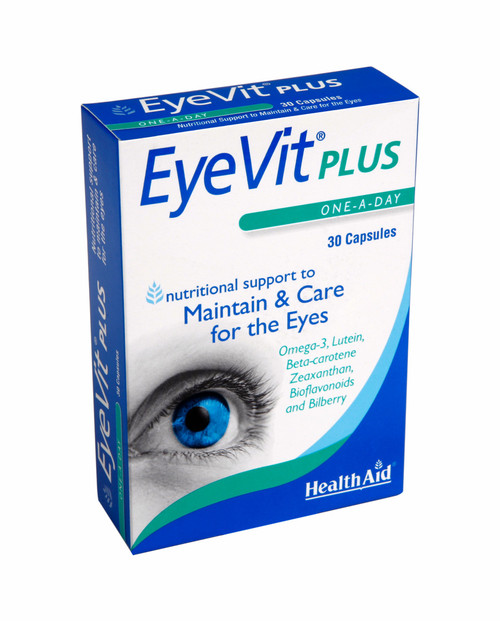 Health Aid, EyeVit Plus, 30 Capsules