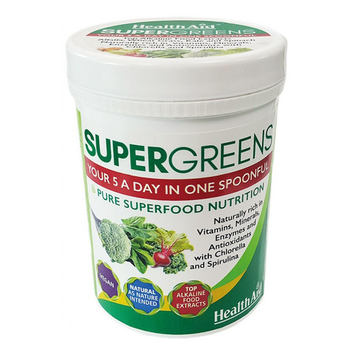 Health Aid, Super Greens Powder, 200g