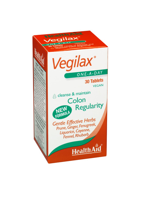 Health Aid, Vegilax, 30 Tablets