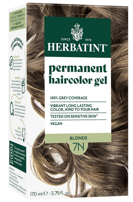 Herbatint, Blonde Hair Colour 7N, 170ml