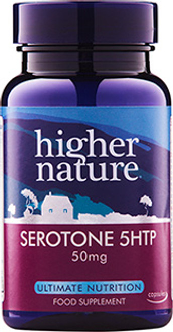 Higher Nature Serotone - 5HTP, 90 Capsules (100mg)