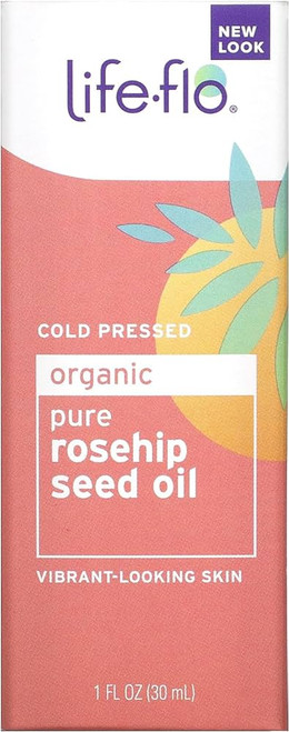 Life-flo Pure Rosehip Seed Oil Organic 1oz