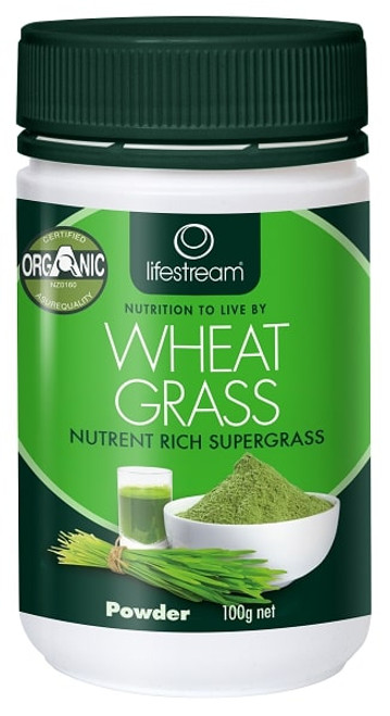 Lifestream, Wheat Grass Powder, 100g