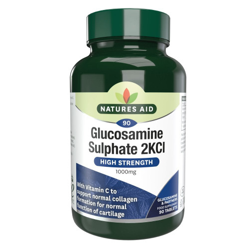 Natures Aid Glucosamine 2KCI 1000mg 180 tablets