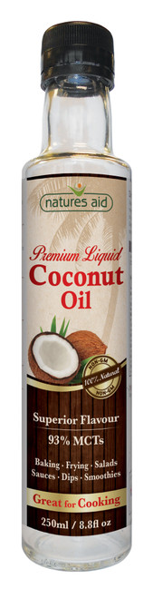 Natures Aid, Coconut Oil Liquid, 250ml