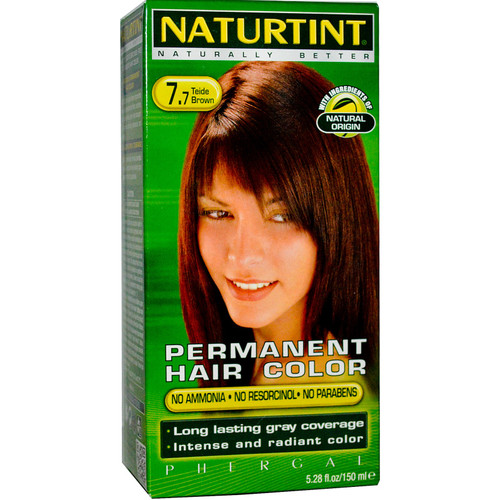 Naturtint, Hair Colorant Teide Brown 7.7, 165ml