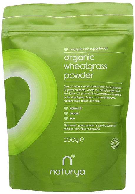 Naturya Organic Wheatgrass Powder, 200g