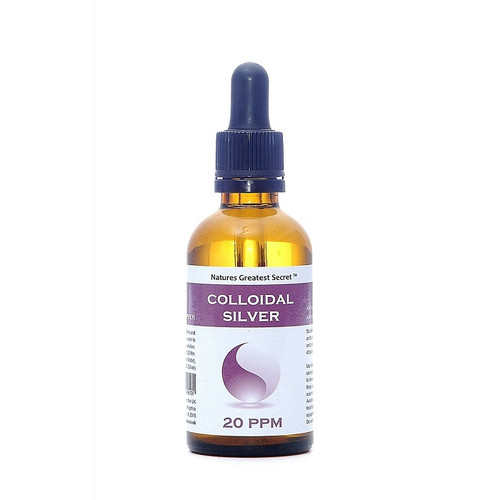 Optimised Energetics, 20ppm Colloidal Silver Dropper, 50ml