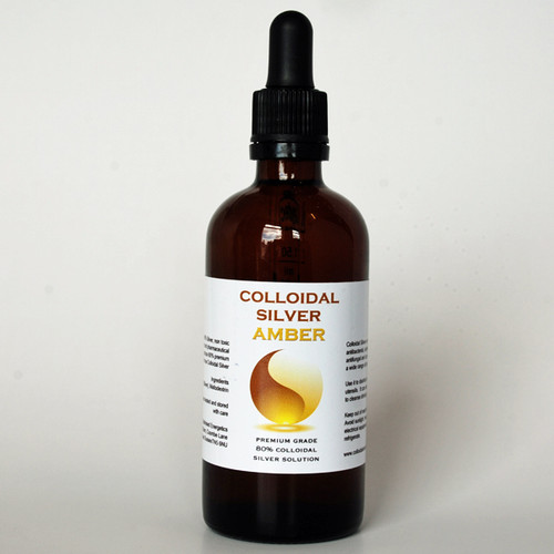 Optimised Energetics, Amber Colloidal Silver, 100ml