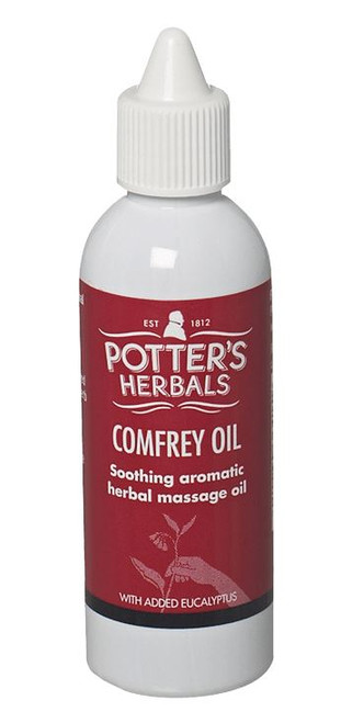 Potters, Comfrey Oil with Eucalyptus, 75ml