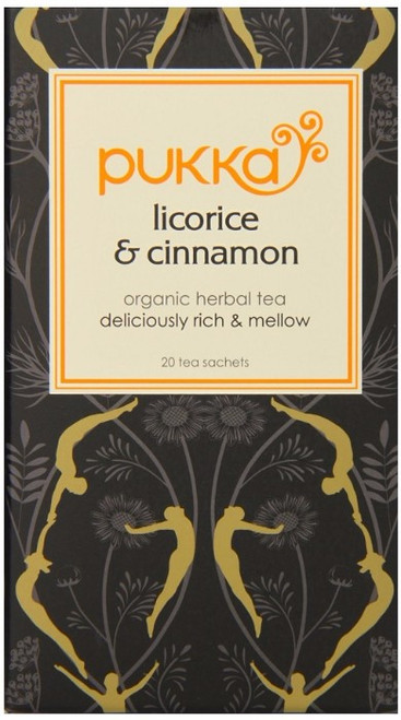 Pukka Herbs, Licorice & Cinnamon, 20 bags