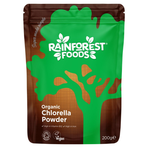 Rainforest Foods, Organic Chlorella Powder, 200g