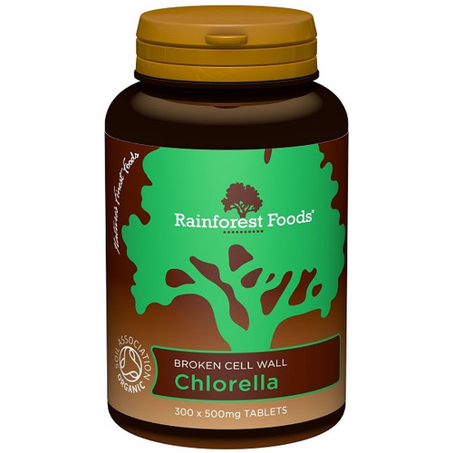 Rainforest Foods, Organic Chlorella, 300 tablets