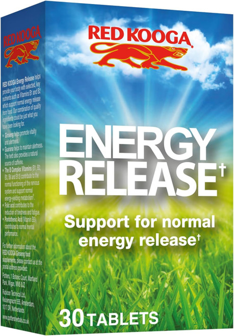 Red Kooga Natural Energy Release, 30 Tabs