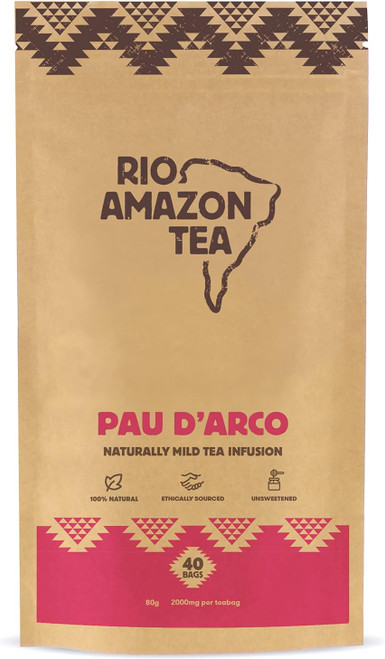 Rio Amazon, Pau d'Arco Tea 40s, 40 bags