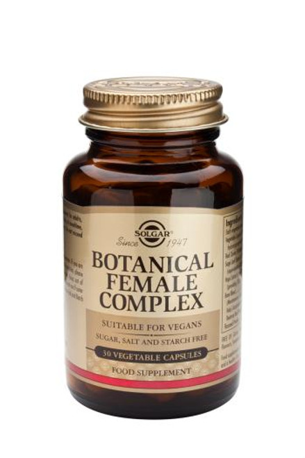 Solgar Botanical Female Complex Vegetable Capsules, 30