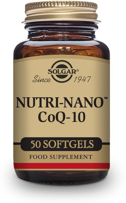 Solgar Nutri-Nano Co-Q10 Softgels, 50