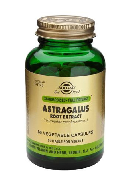 Solgar Standardised - Astragalus Root Extract Vegetable Capsules, 60
