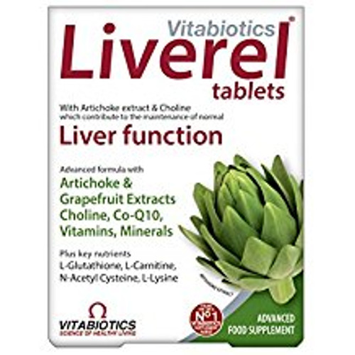 Vitabiotics, Liverel, 60 Tablets