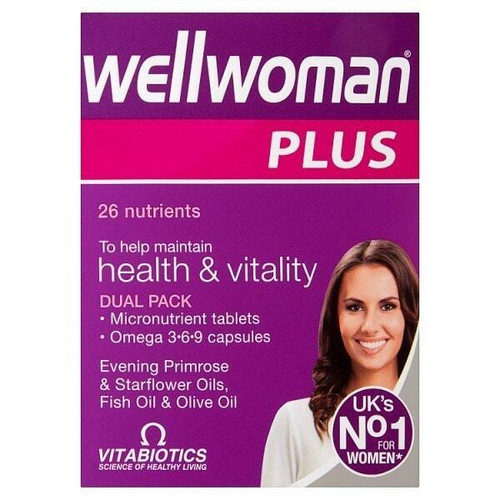 Vitabiotics, Wellwoman Plus, 56 tablets