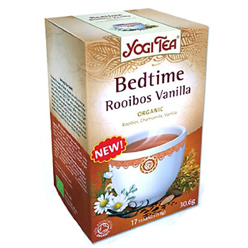 Yogi Tea, Organic Bedtime Rooibos Vanilla, 17 bags
