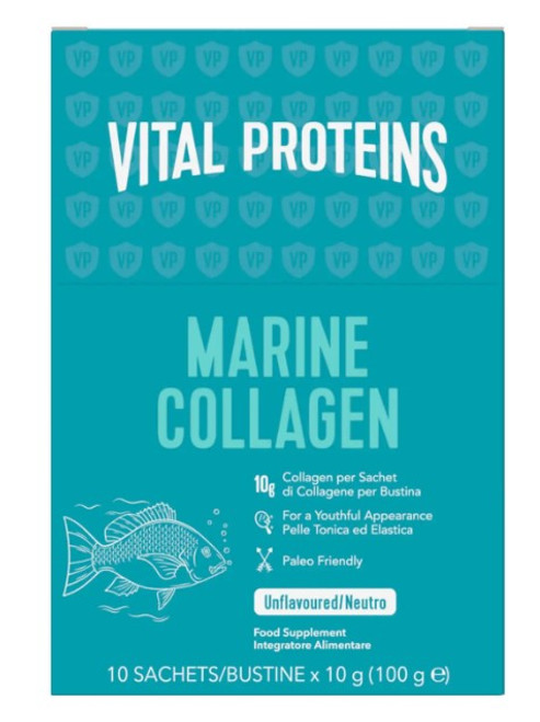 Vital Proteins, Marine Collagen, 10 sachets, 10 grams