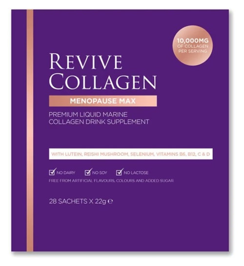 Revive Menopause Max Hydrolysed Marine Collagen 10,000mgs 28 Days Supply