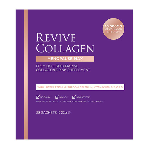 Revive Menopause Max Hydrolysed Marine Collagen 10,000mgs 28 Days Supply