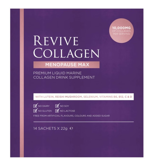 Revive Menopause Max Hydrolysed Marine Collagen 10,000mgs 14 Days Supply