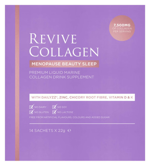 Revive Menopause Beauty Sleep Hydrolysed Marine Collagen 7,500mgs 14 days Supply