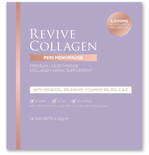 Revive Peri Menopause Hydrolysed Marine Collagen 5,000mgs 14 days Supply