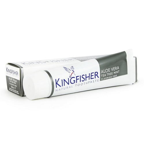 Kingfisher, Aloe Vera Tea Tree Mint Toothpaste, 100ml (PACK OF 3)