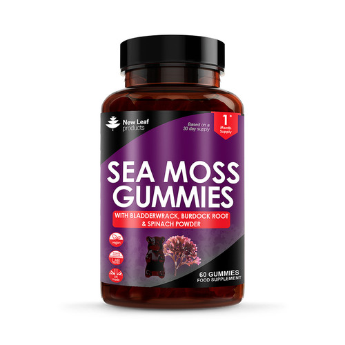 New Leaf Sea Moss 60 Gummies