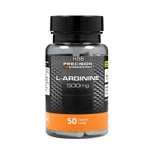 Precision Engineered L-Arginine 500mg 50 Capsules Precision Engineered L-Arginine 500mg 50 Capsules