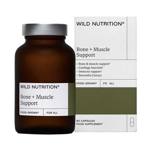 Wild Nutrition Bone + Muscle Support 90 Capsules