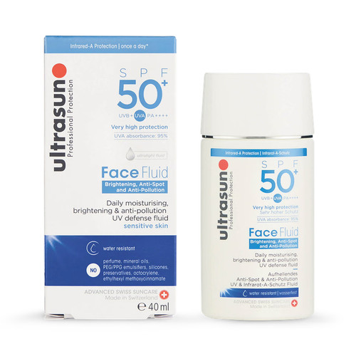 Ultrasun Spf 50+ Anti Pollution Face Fluid 40ml