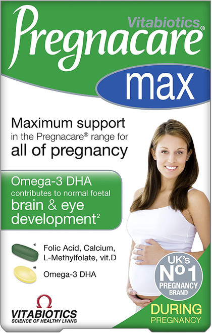 Vitabiotics Pregnacare Max - 84 total Capsules & Tablets (PACK OF 3)