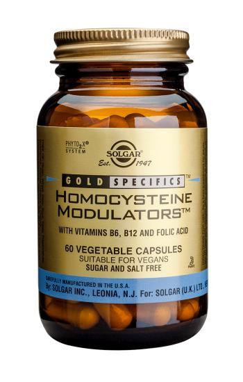 Solgar Gold Specifics Homocysteine Modulators Vegetable Capsules, 60 (PACK OF 3)