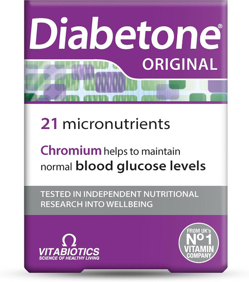 Vitabiotics, Diabetone, 30 Tablets (PACK OF 3)