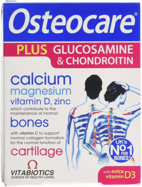 Vitabiotics Osteocare Plus Glucosamine and Chondroitin, 60 tablets (PACK OF 3)