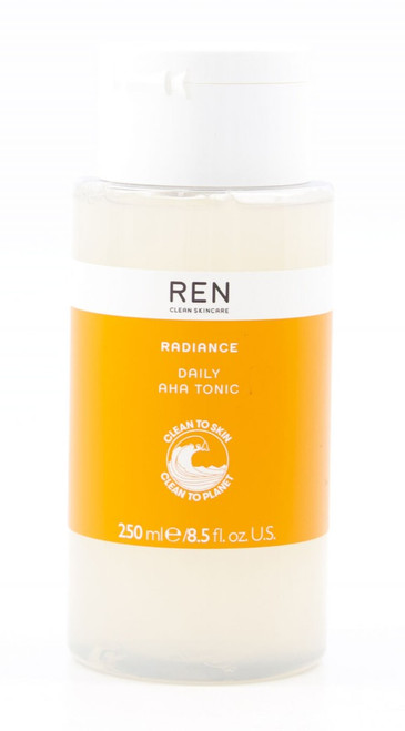 REN Radiance Daily AHA Tonic, 250ml