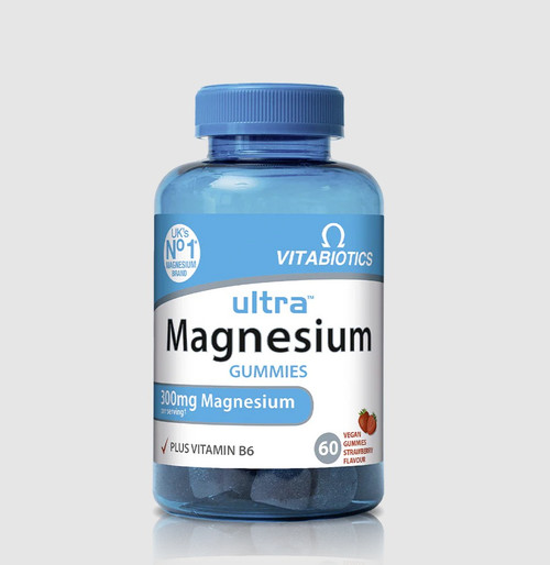 Vitabiotics, Ultra Magnesium 300mg, 60 Gummies