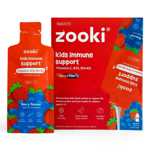 Zooki Kids Immune Support, 14 x 10ml Sachets