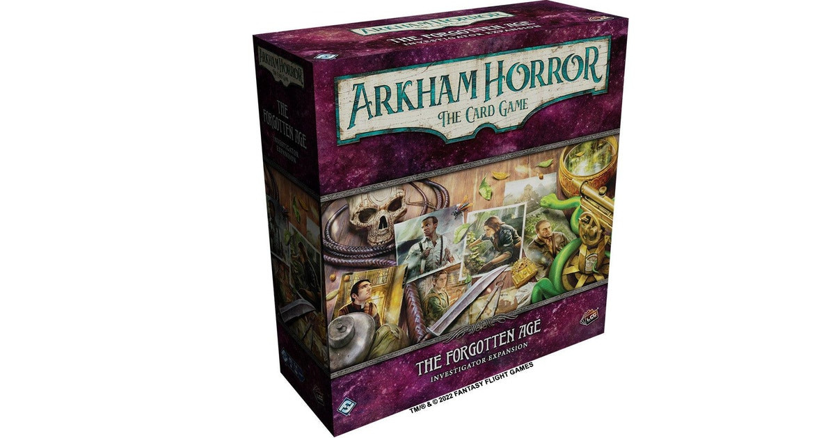 Fantasy Flight Games Arkham Horror The Card Game The Forgotten Age  Investigator Expansion - Morningstar Games