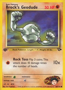 Brock's Geodude (PTCG-G2) (Unlimited) (#068/132) Brock's Geodude (PTCG-G2) (Unlimited) (#068/132)