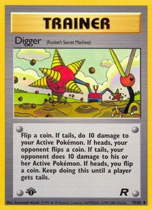 Digger (Rocket's Secret Machine) (PTCG-TR) (Unlimited) (#75/82) Digger (Rocket's Secret Machine) (PTCG-TR) (Unlimited) (#75/82)