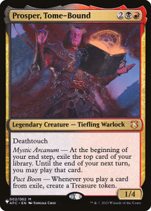 Prosper, Tome-Bound (PLST) (#AFC-2)