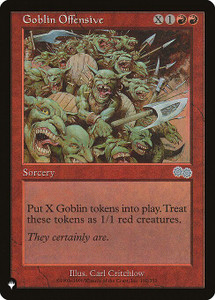 Goblin Offensive (PLST) (#USG-192) Goblin Offensive (PLST) (#USG-192)