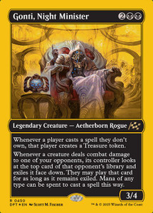Gonti, Night Minister (DFT) (First Place Foil) (#450)