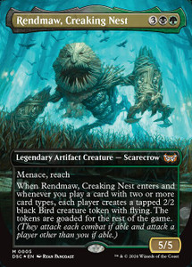 Rendmaw, Creaking Nest (DSC) (Foil) (Borderless) (#5)